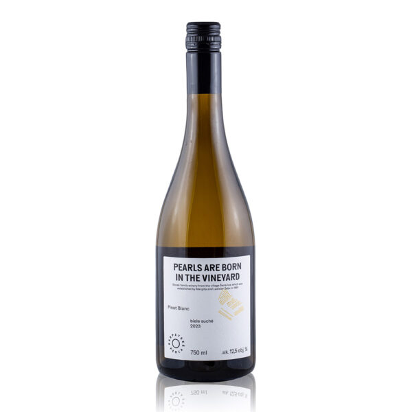 Pinot blanc 2023, suché, Karpatská perla Šenkvice